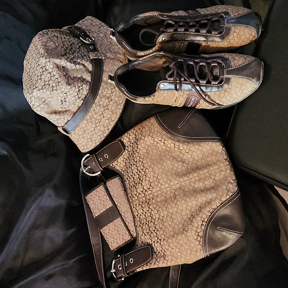 Brown and Tan Coach Bundle